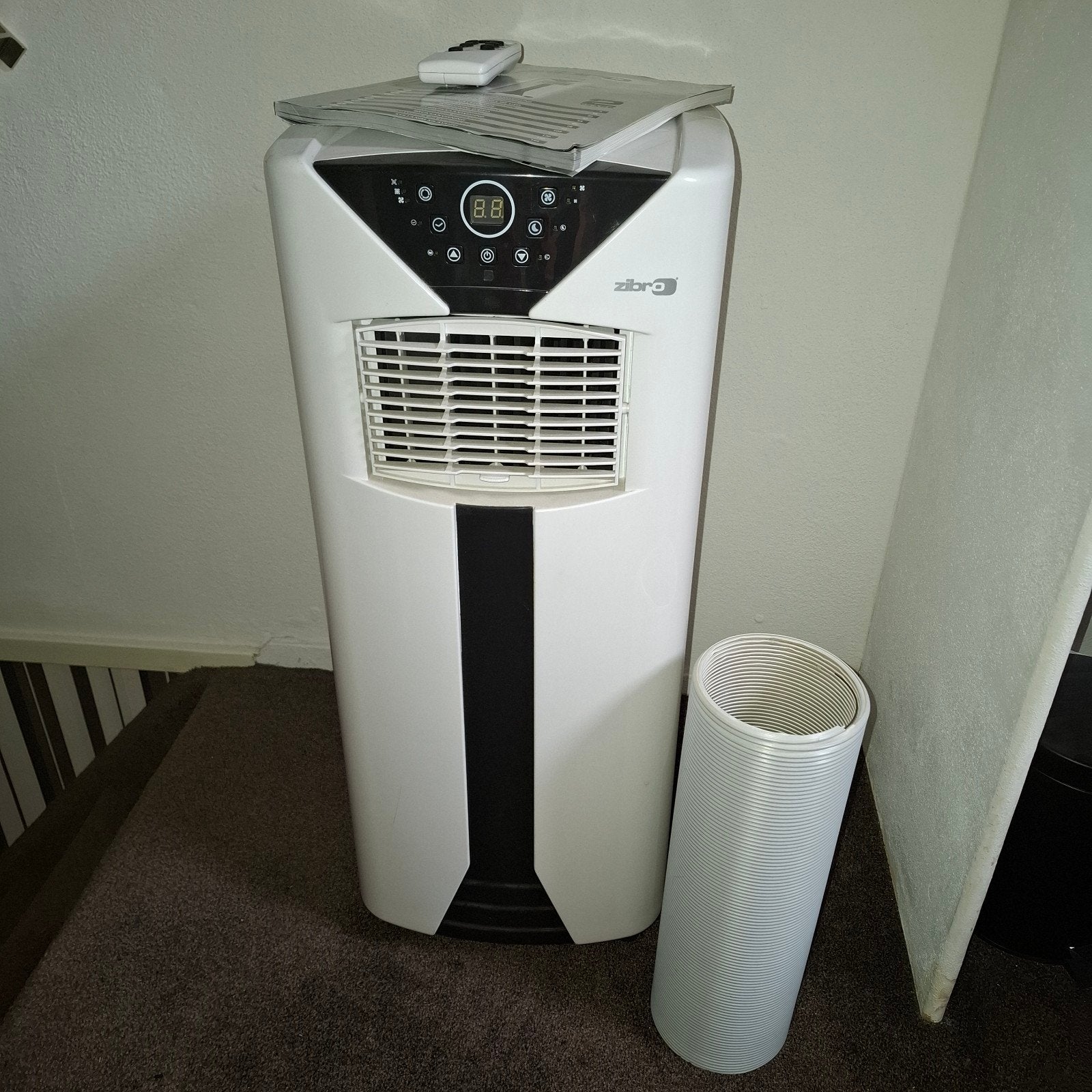 💥💥Zomeraanbieding💥💥 Zibro P24 Mobiele Airco, Ophalen, Gebruikt, Timer, Minder dan 60 m³