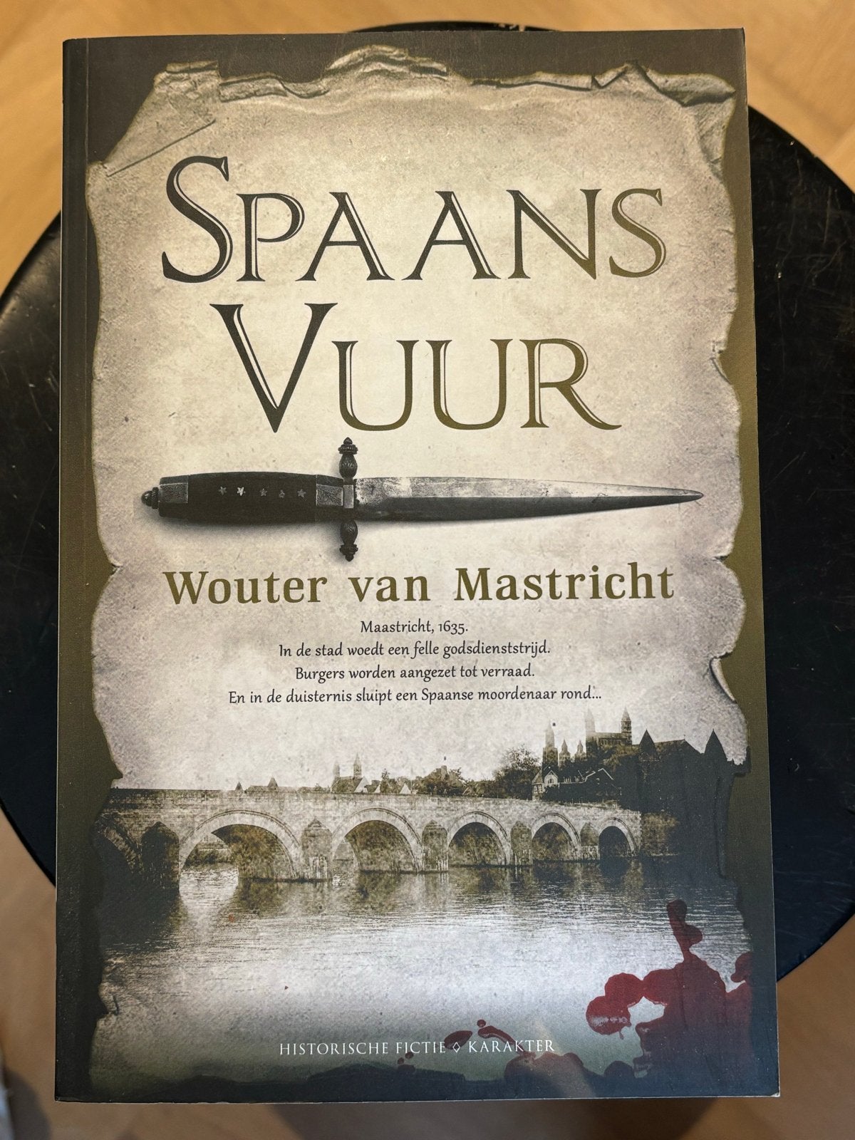 Wouter van Maastricht - Spaans vuur, Boeken, Ophalen of Verzenden, Zo goed als nieuw