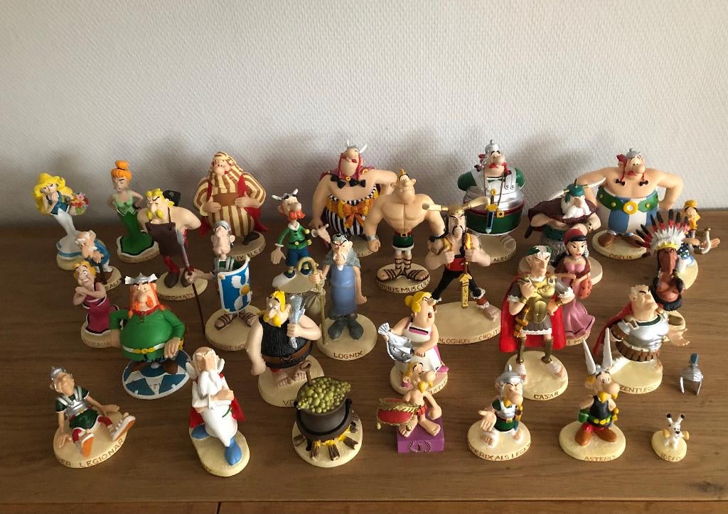 30 Asterix Plastoy/Atlas beeldjes 2002/2003, Verzamelen, Ophalen of Verzenden, Asterix en Obelix, Zo goed als nieuw, Beeldje of Figuurtje