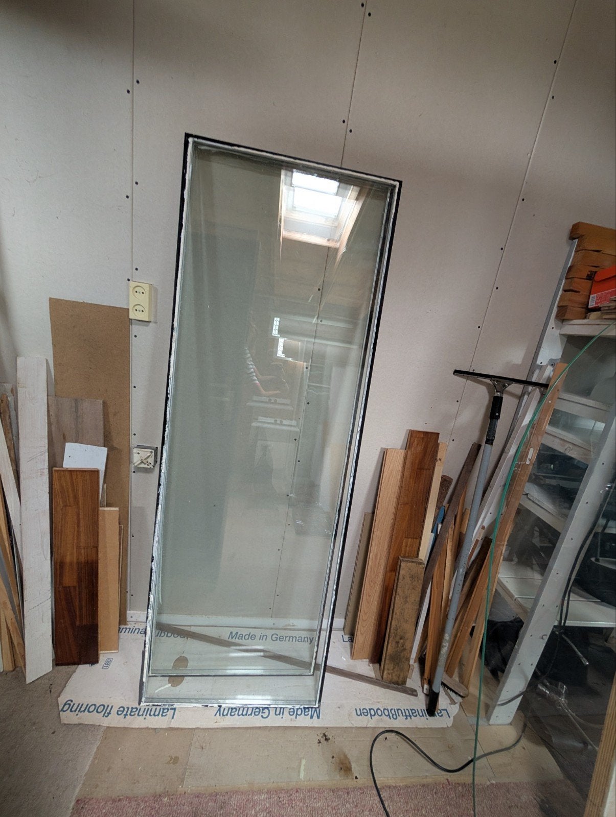 Dubbelzijdig glas, Doe-het-zelf en Verbouw, Glas en Ramen, Ophalen, Minder dan 80 cm, Minder dan 80 cm