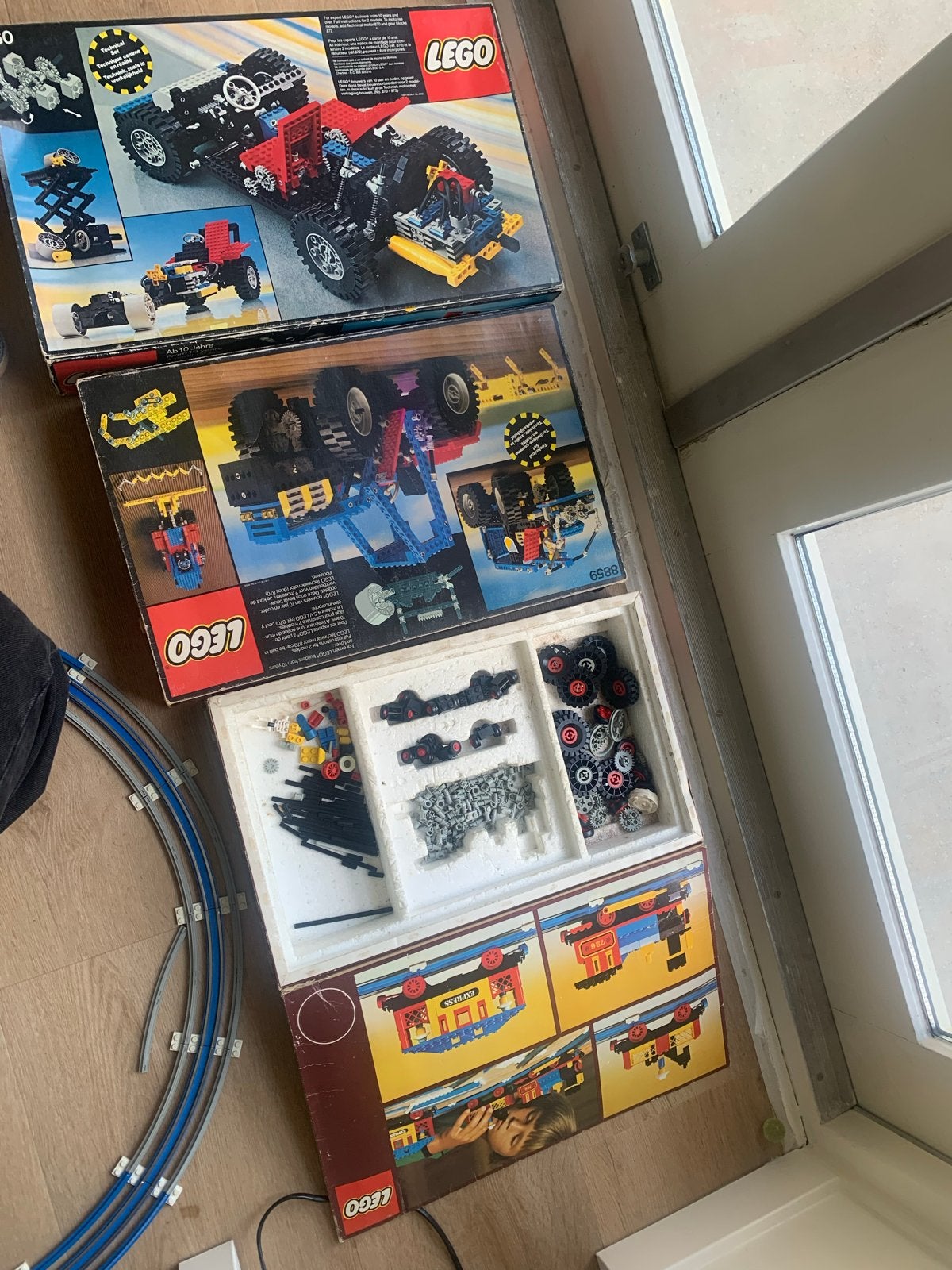 Vintage LEGO Technic Trein sets (726), Ophalen, Gebruikt, Lego, Technic