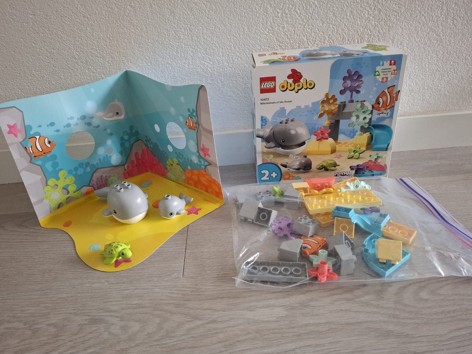 LEGO Duplo 10972 Wilde Dieren van de Oceaan, Compleet, Overige thema's, Ophalen of Verzenden, Zo goed als nieuw