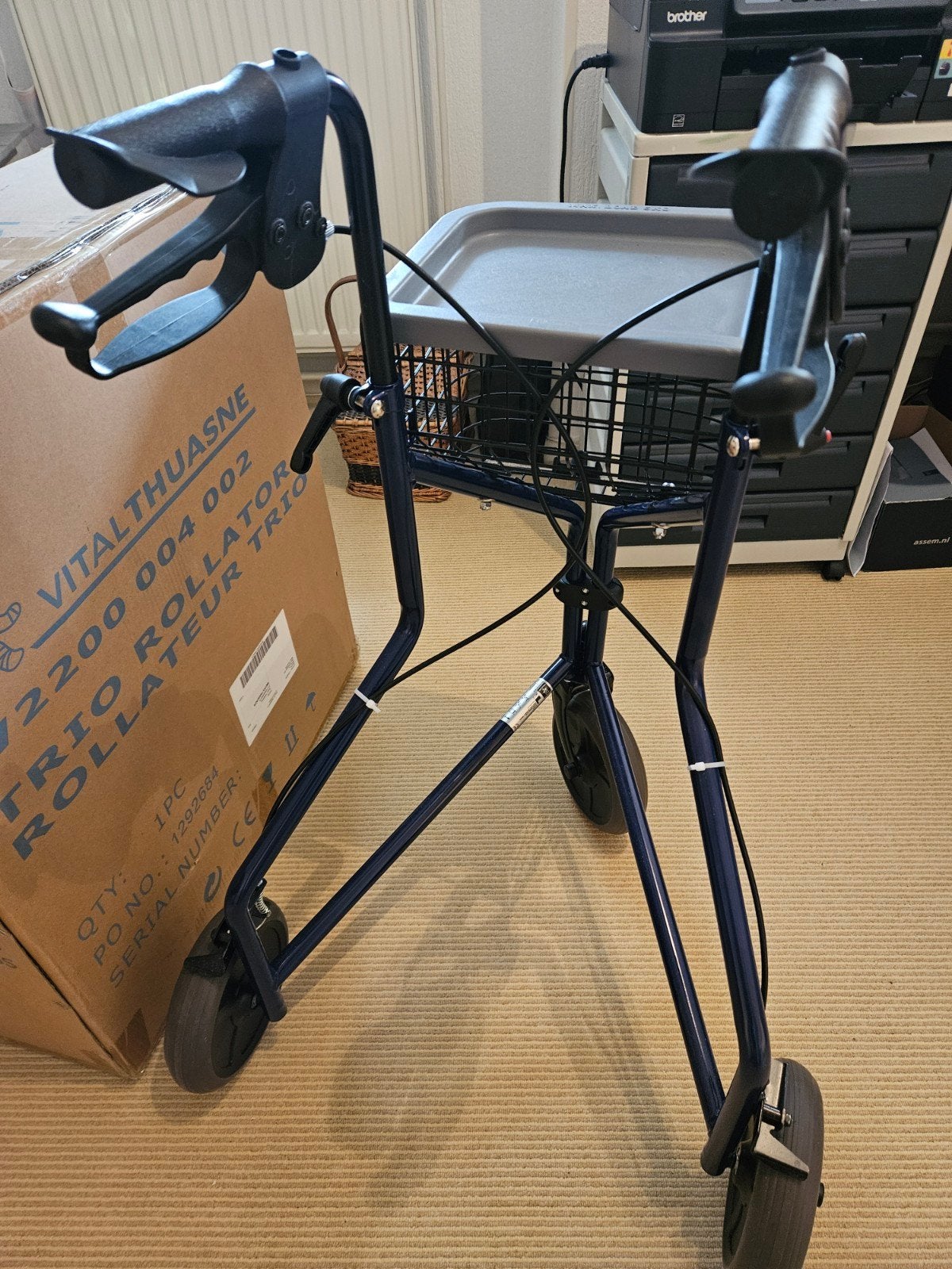 Rollator. Driewieler speciale voor in huis zeer wendbaar., Ophalen, Nieuw