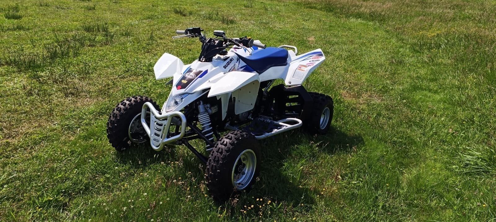 Suzuki LTR 450 op auto kenteken in super staat, Motoren, Quads en Trikes