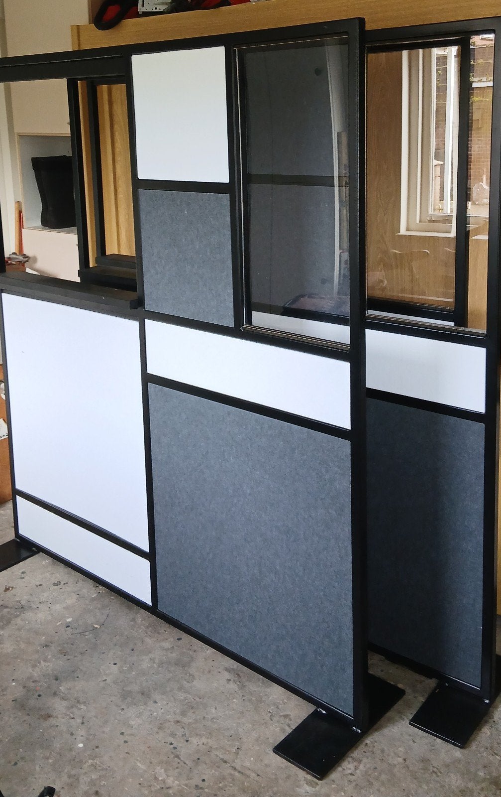 3x  roomdivider geluidsdempend kantoorscherm, Ophalen of Verzenden