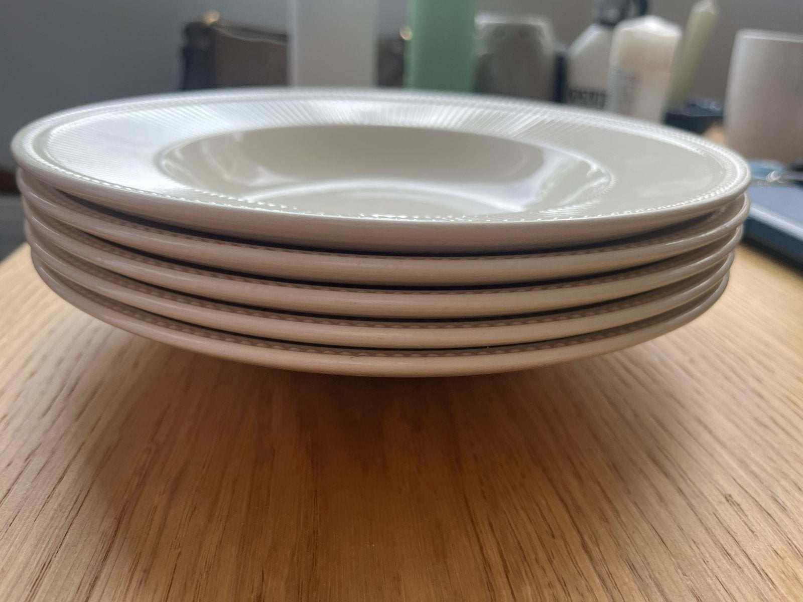 Wedgewood diepe borden, Gebruikt, Ophalen of Verzenden, Bord(en), Wedgwood