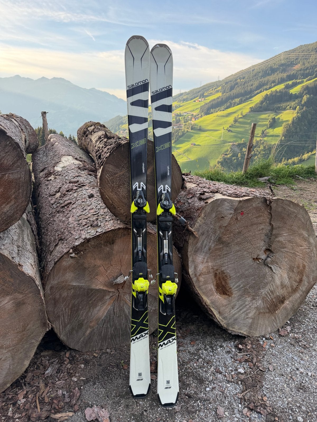 Salomon X8 X Series Ski's 169 cm net laten waxen en slijpen, 160 tot 180 cm, Zo goed als nieuw, Carve, Skiën