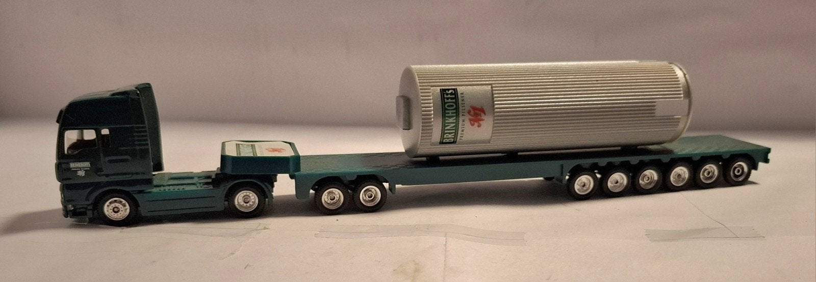 BRINKSHOFFs Premium Pilsner No1 Truck met dieplader., Ophalen of Verzenden, Bus of Vrachtwagen, Overige merken