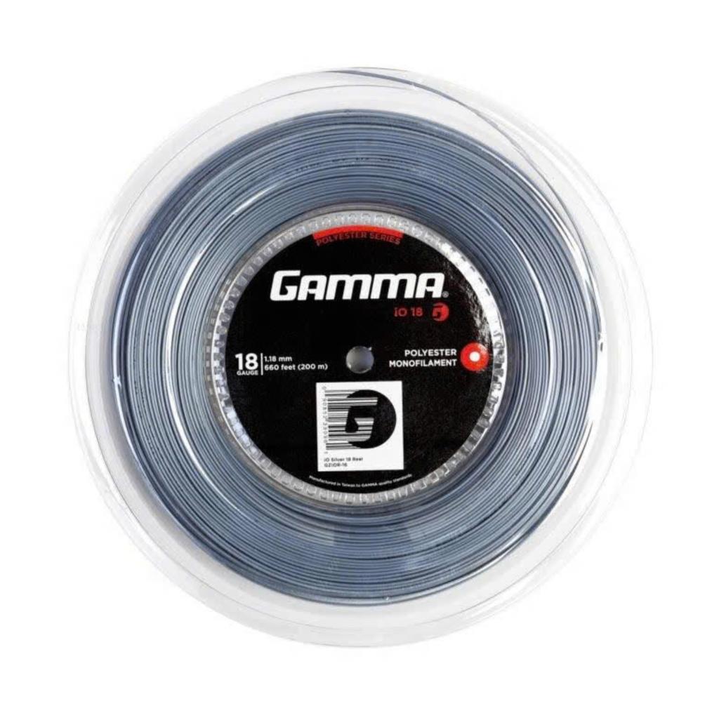 UITVERKOOP: Gamma iO co-polyester (1.18mm), Sport en Fitness, Tennis, Overige merken, Grip of Snaar, L00, Nieuw