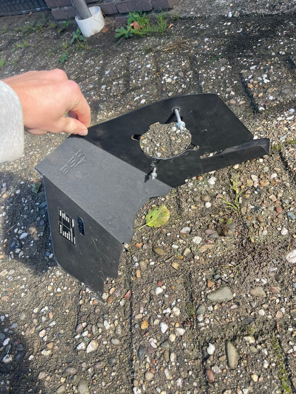 Saab 9-3 BSR coldair intake hitteschild, Ophalen of Verzenden, Saab