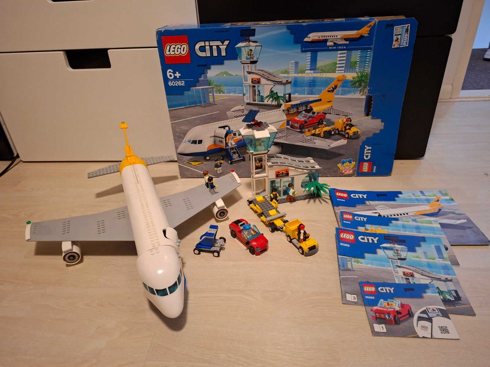 Lego City Passagiersvliegtuig 60262, City, Inclusief instructies, Lego, Ophalen of Verzenden