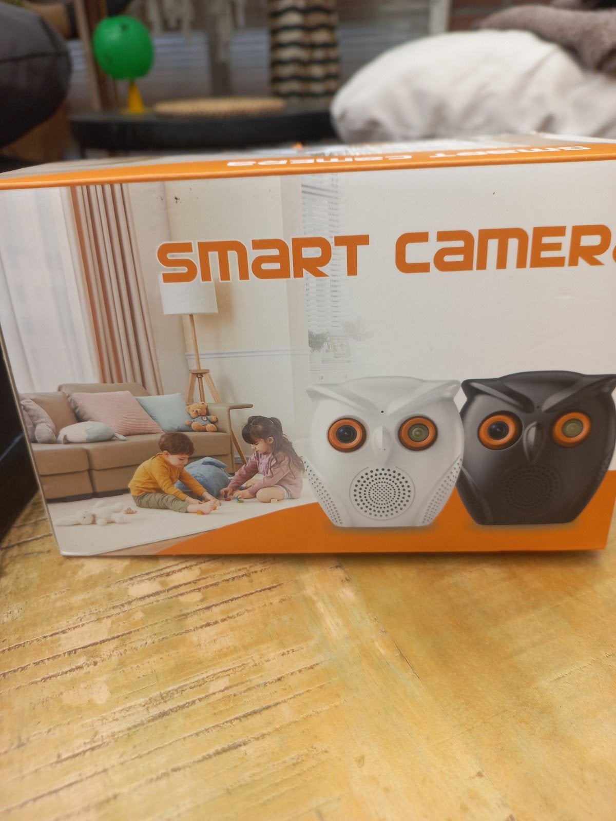 Slimme Uil Camera - Bewegingsdetectie & Nachtzicht, Ophalen, Nieuw, Binnencamera