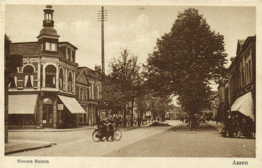 Nieuwe Huizen - Assen - 1930 gelopen, Verzenden, Voor 1920, Gelopen, Drenthe