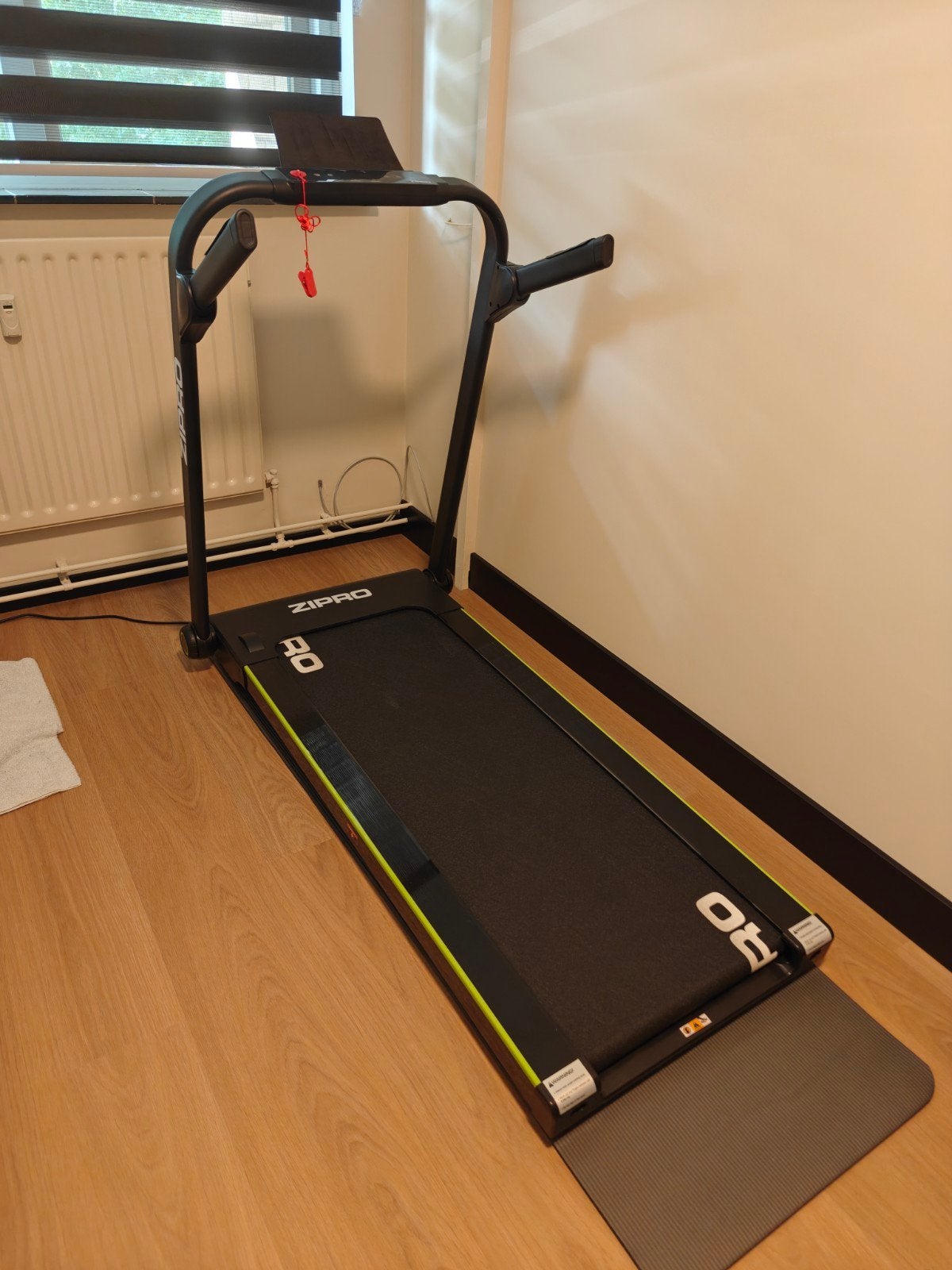 Zipro Jogger hardloopband 1-16 km/u breed loopvlak ZGAN, Ophalen, Zo goed als nieuw, Loopband