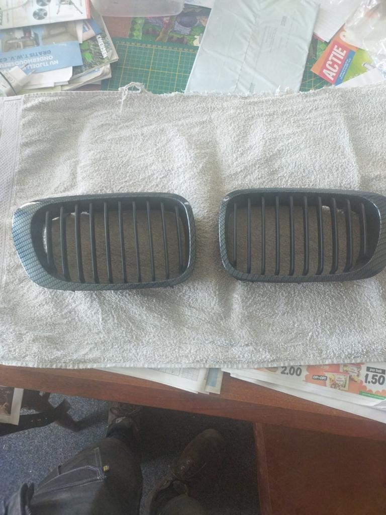 BMW e46 nieren carbon uitvoering, Ophalen of Verzenden, Nieuw, BMW