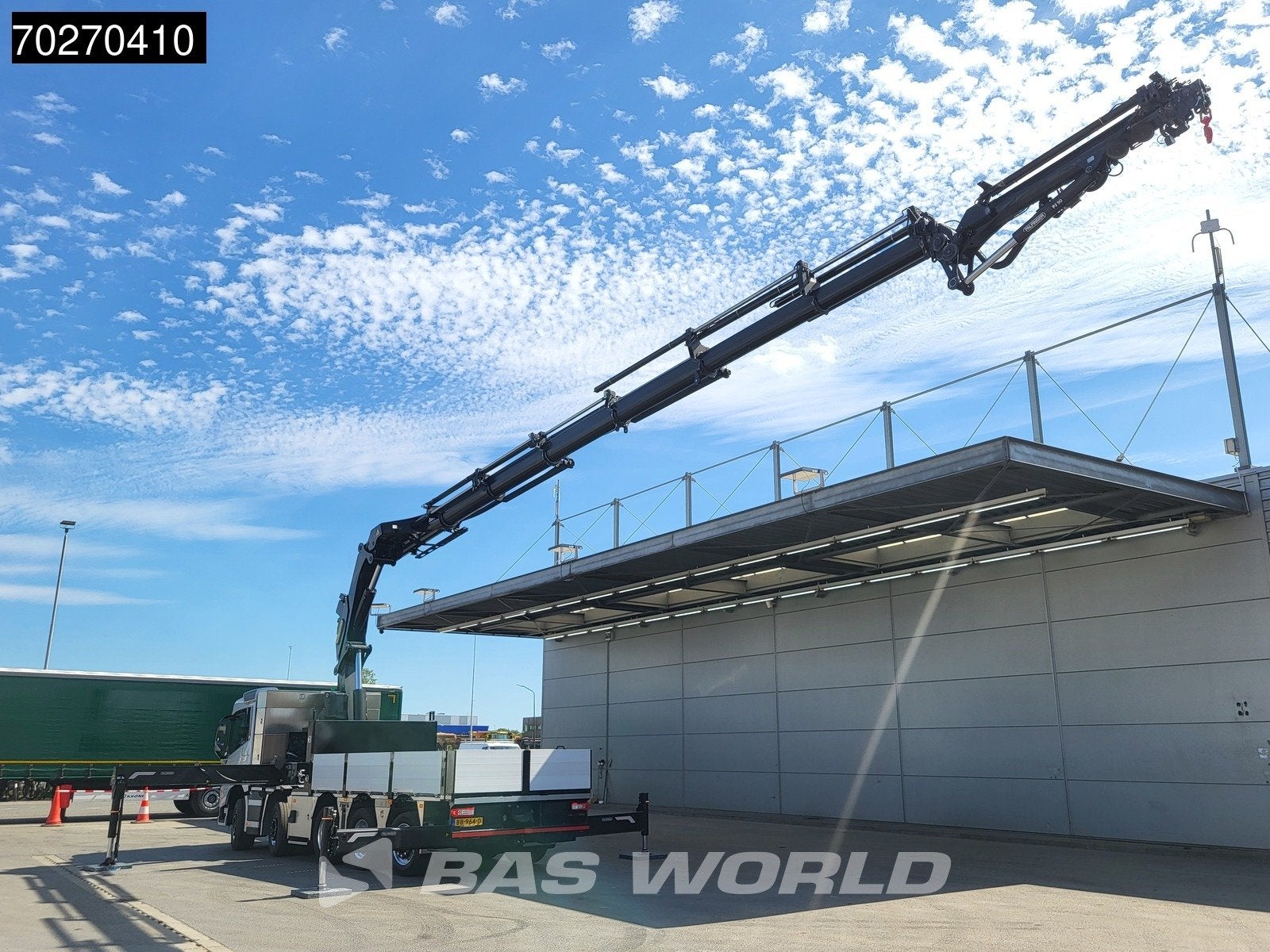 Volvo FM 500 10X4 NEW! Palfinger PK580 TEC + PJ090C JIB 2.5t, Automaat, Overige kleuren, Leder, Bedrijf