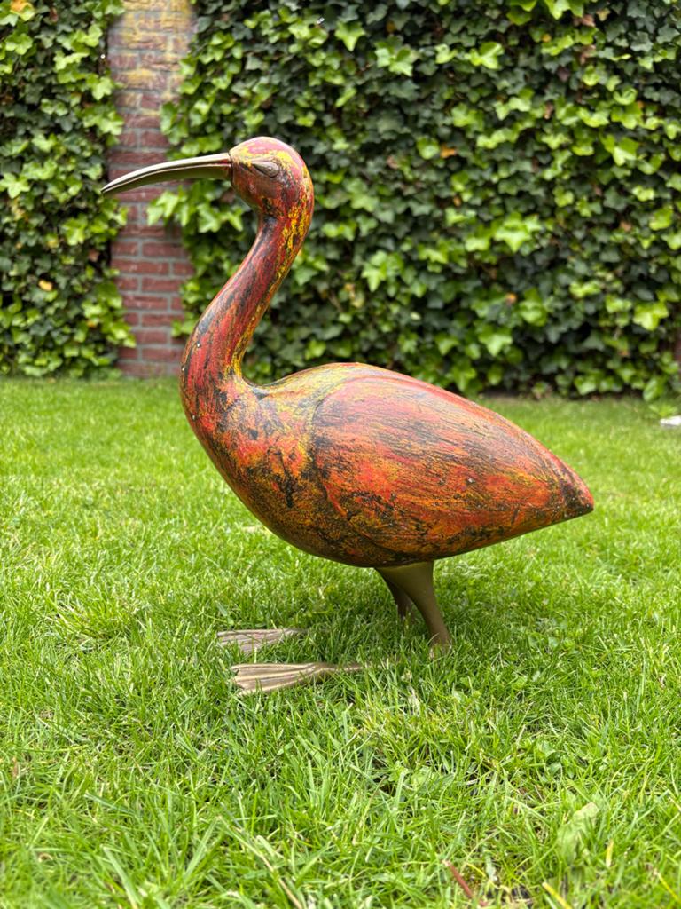 Ibis vogel sculptuur, Antiek en Kunst, Ophalen of Verzenden