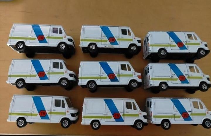 corgi busjes breman, Ophalen of Verzenden, Auto