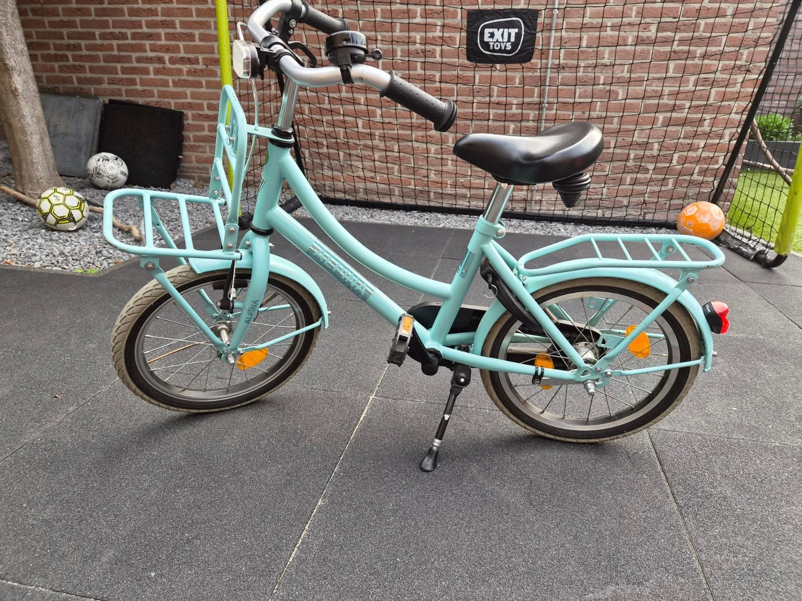 Alpina Cargo kinderfiets 16 inch, Ophalen, Terugtraprem, Alpina Cargo, 16 tot 20 inch