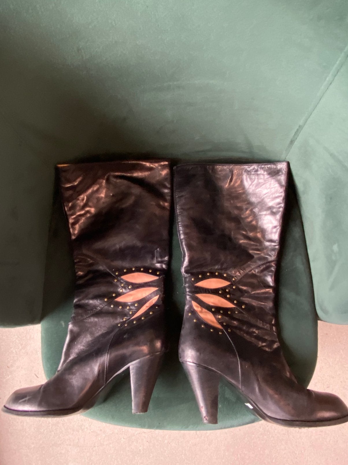 Laarzen (40), Kleding | Dames, Ophalen of Verzenden, Zo goed als nieuw, Zwart, Hoge laarzen