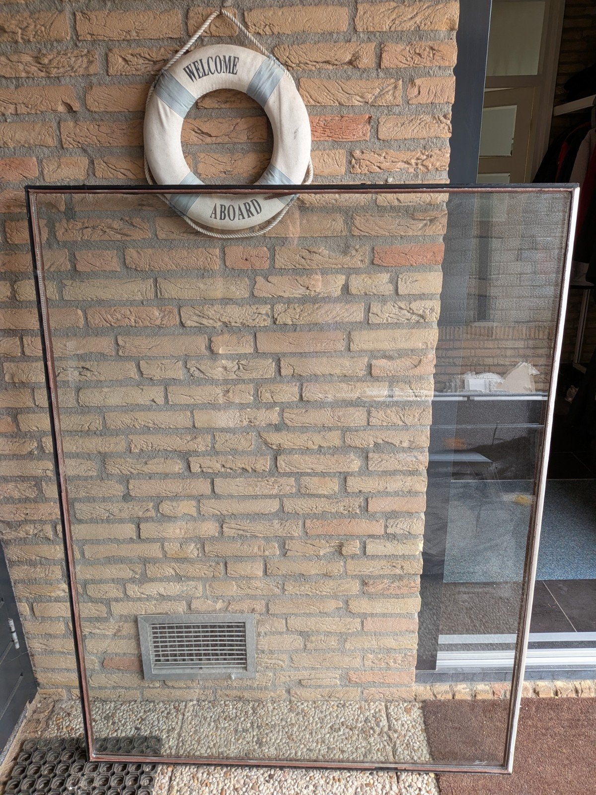 ruit van dubbel glas, Doe-het-zelf en Verbouw, Ophalen, Gevelraam of Ruit, Gebruikt, 80 tot 120 cm