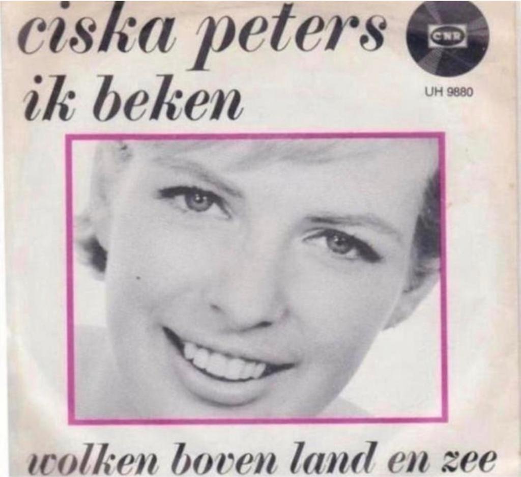 Ciska Peters / Ik Beken / Single 7 / VG+, Ophalen of Verzenden, Zo goed als nieuw, Overige formaten, Levenslied of Smartlap