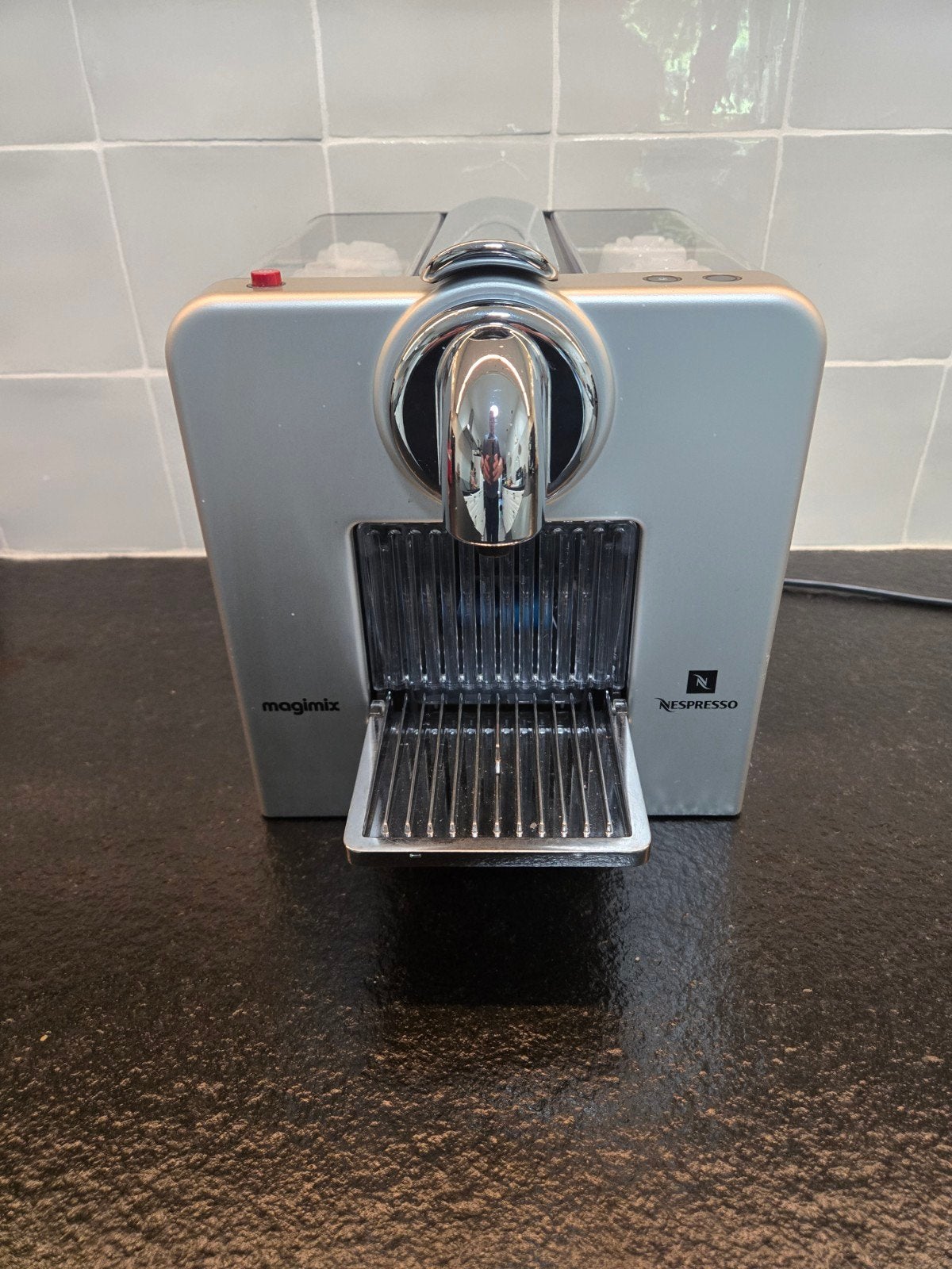 Nespresso Magimix Koffiezetapparaat, Witgoed en Apparatuur, Koffiepads en cups, Gebruikt, Espresso apparaat, Ophalen of Verzenden
