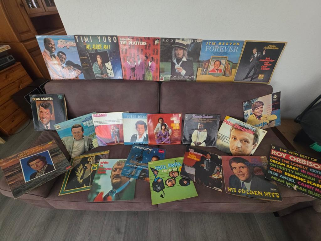 22 LP's, Ophalen, Gebruikt, Overige formaten