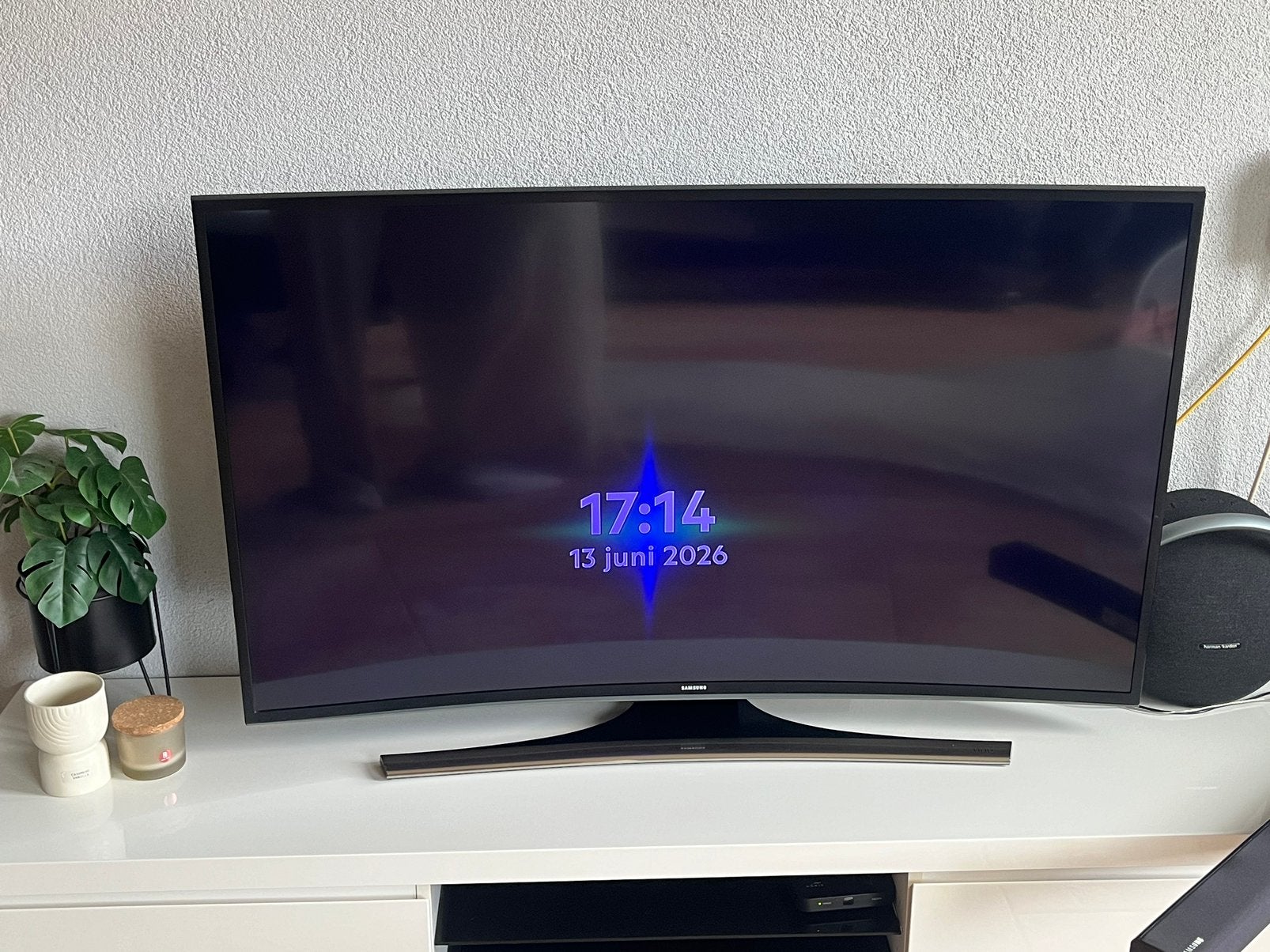 Samsung curve tv, Gebruikt, 50 Hz, Ophalen of Verzenden, Samsung
