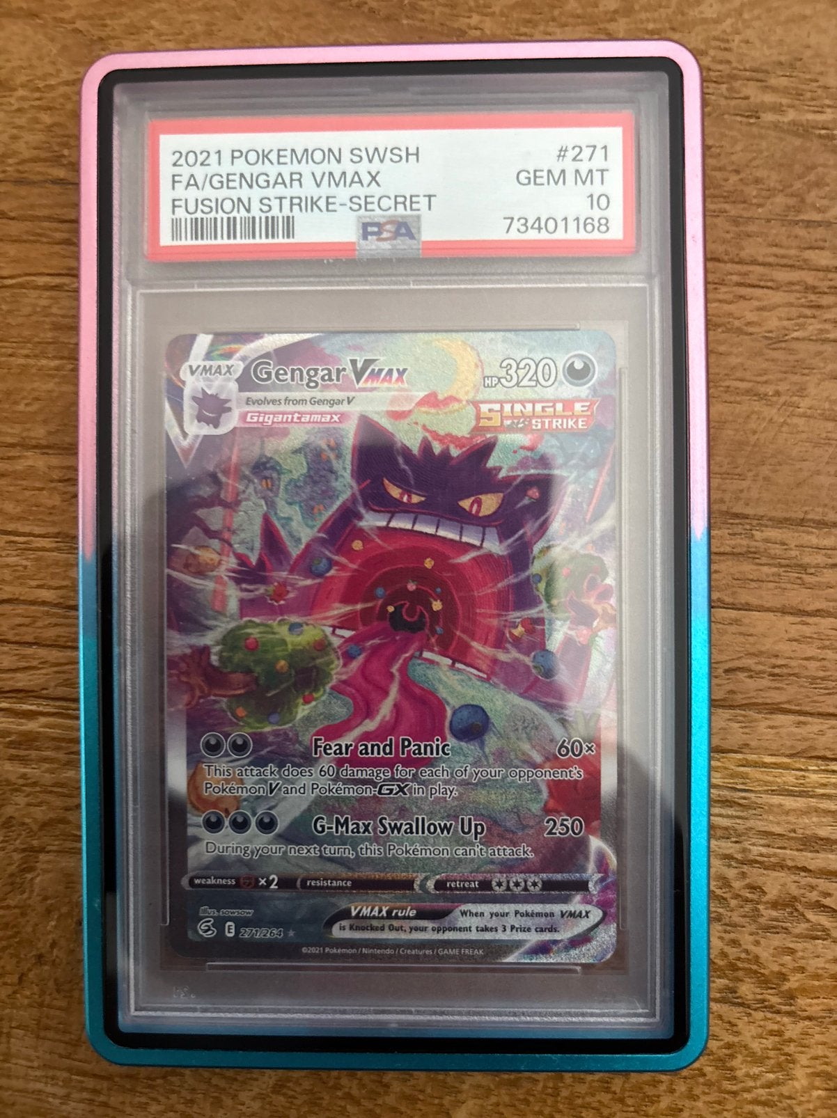 Pokemon Gengar VMAX (FST 271), Ophalen, Nieuw