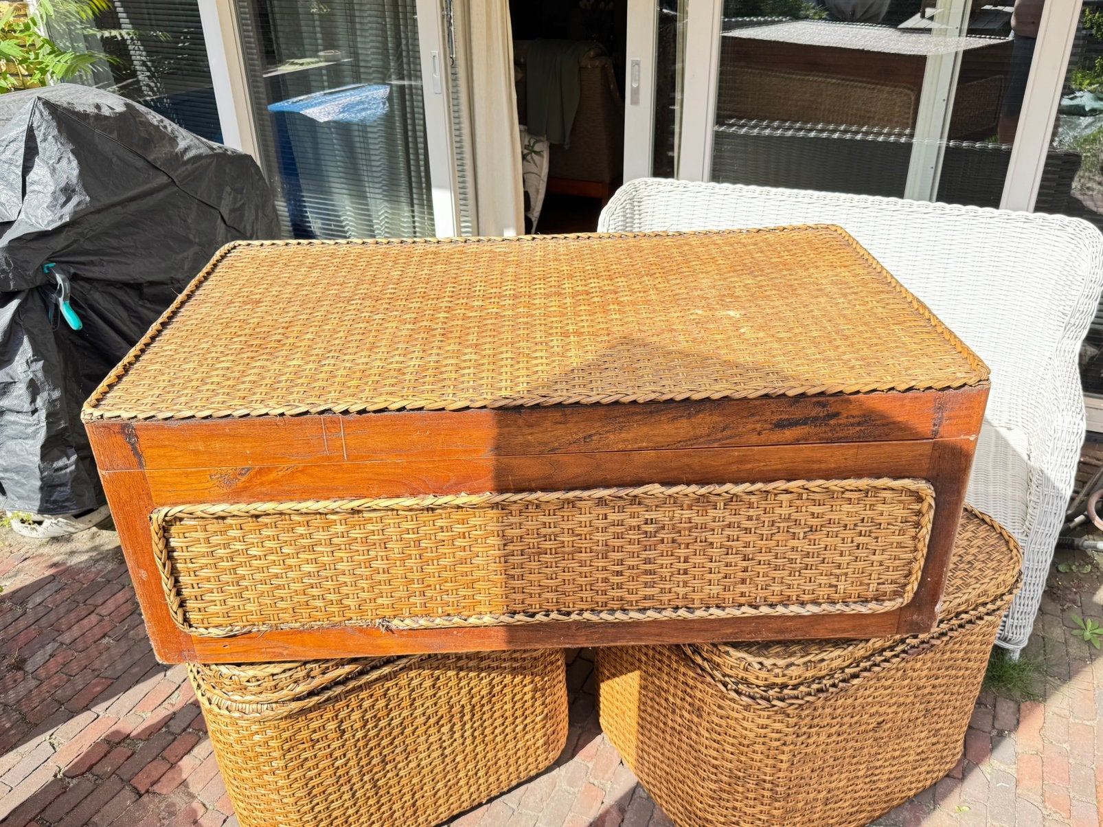 Rattan uit Myanmar, Ophalen, Gebruikt, Meerkleurig, Overige stijlen