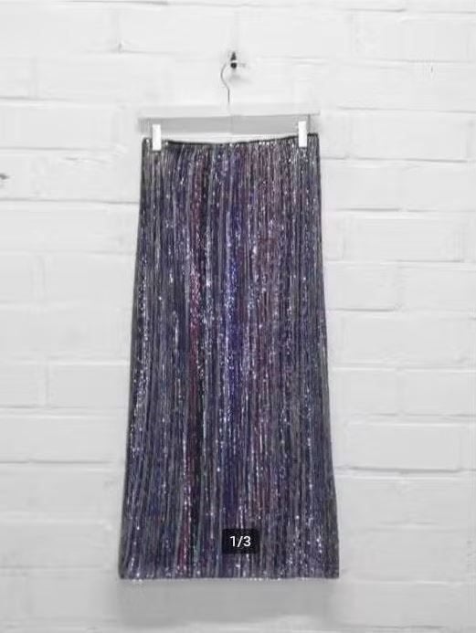 Aaiko - Mooie multicolour pailletten rok maat S Nieuw €119, Aaiko, Overige kleuren, Verzenden, Nieuw