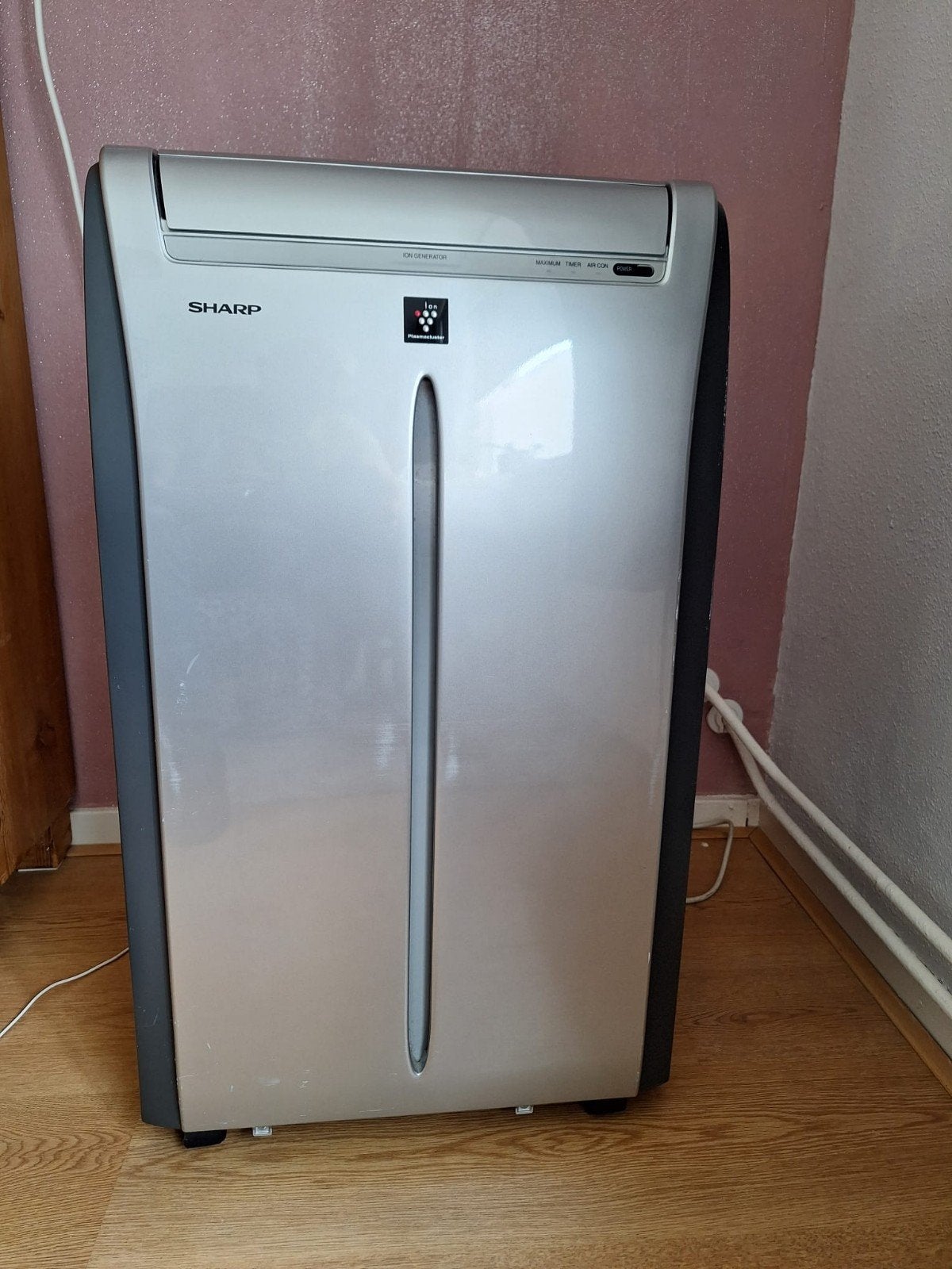 Sharp mobile airco, Ophalen of Verzenden, Mobiele airco, Afstandsbediening, 3 snelheden of meer