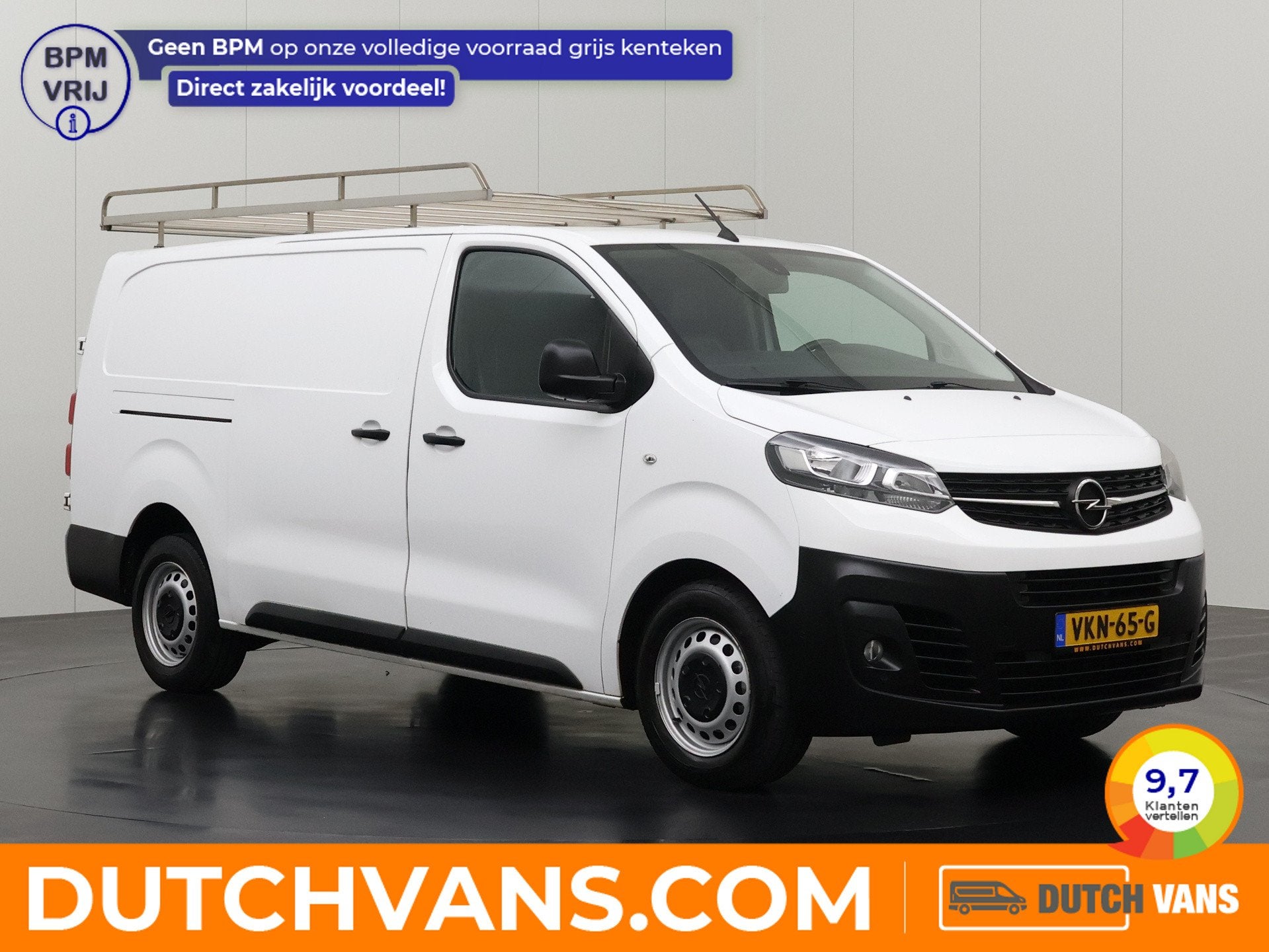 Opel Vivaro 1.5CDTI Lang Imperiaal | Trekhaak | Navigatie |, Voorwielaandrijving, Dealer onderhouden, Gebruikt, Wit