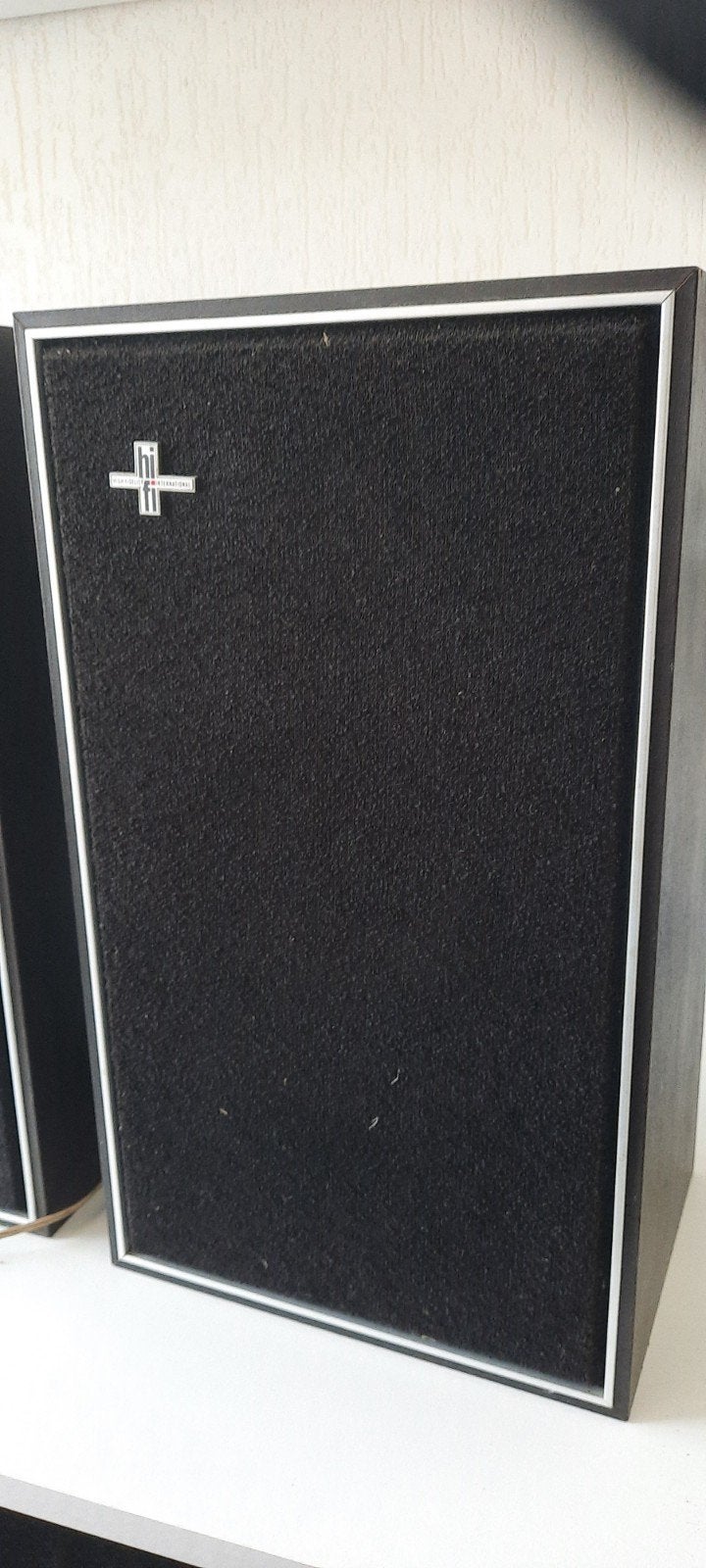 Philips 22AH492/11S Vintage Luidsprekers 4 Ohm, Philips, Gebruikt, Inclusief kabels, Speakerset