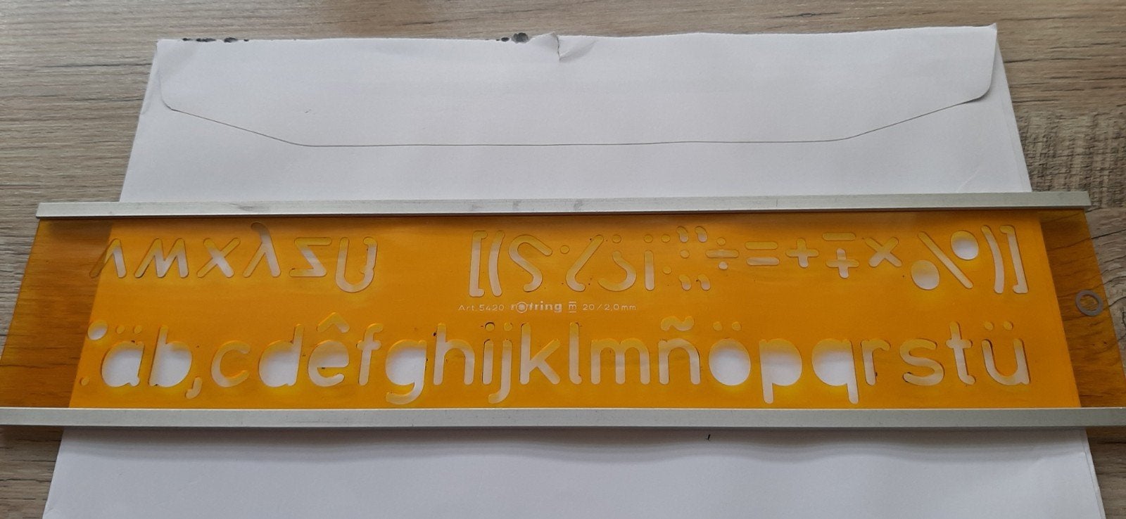 Rotring Lettersjabloon, Ophalen of Verzenden, Nieuw, Overige typen