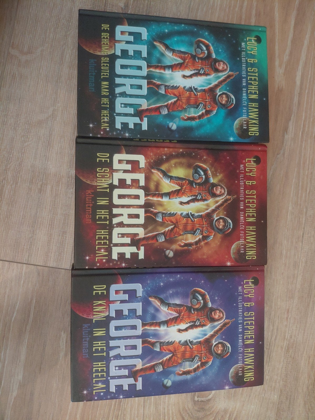 George deel 1 tm 3 - Lucy & Stephan Hawking, Ophalen of Verzenden, Gelezen