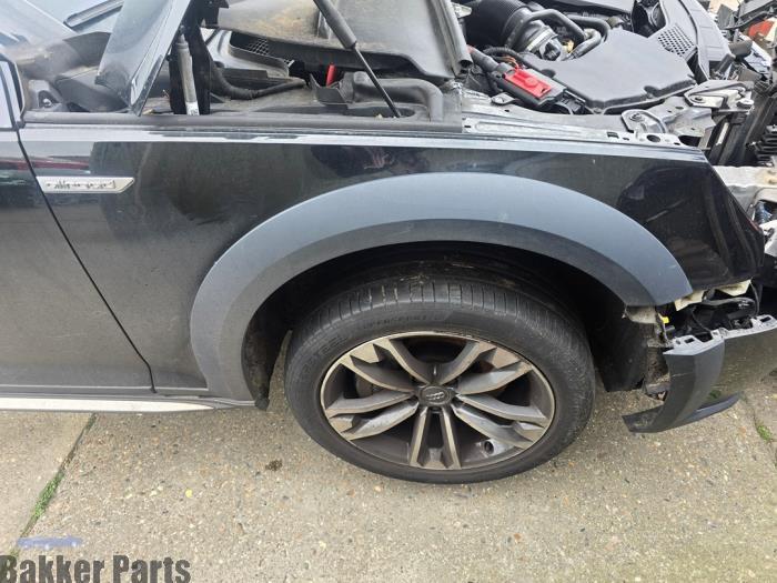 Scherm rechts-voor van een Audi A4 (LY9T), Gebruikt, -, -, -