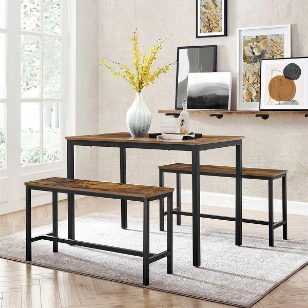Tafel met 2 banken, Huis en Inrichting, Ophalen