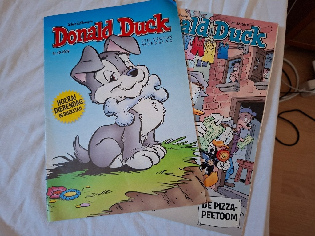 Donald Duck 40-2009 en 22-2018, Meerdere stripboeken, Ophalen of Verzenden