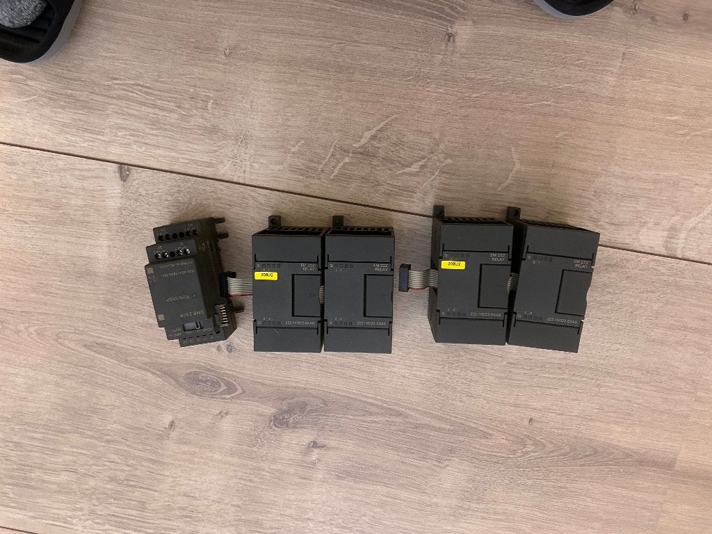 :complete set Siemens PLC-uitbreidingsmodules – 5 stuks, Hobby en Vrije tijd, Ophalen of Verzenden, Gebruikt