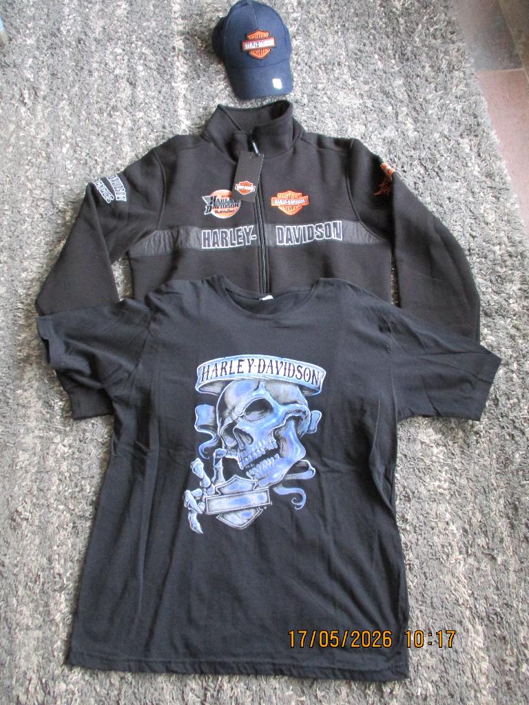 Harley Davidson vest pet shirt maat XL nieuw, Zwart, Ophalen of Verzenden, Harley Davidson, Maat 56/58 (XL)