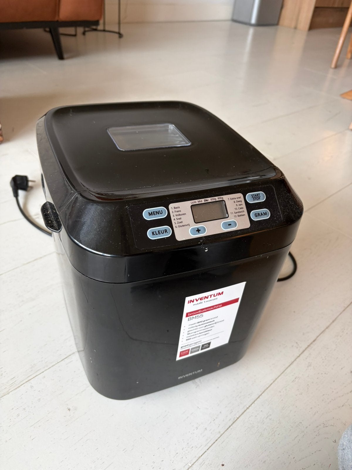 Inventum BN55. broodbakmachine. ZGAN, Witgoed en Apparatuur, Ophalen, Zo goed als nieuw