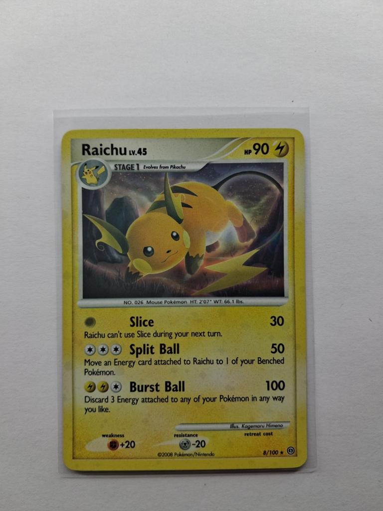 Raichu pokémon stormfront, Ophalen of Verzenden