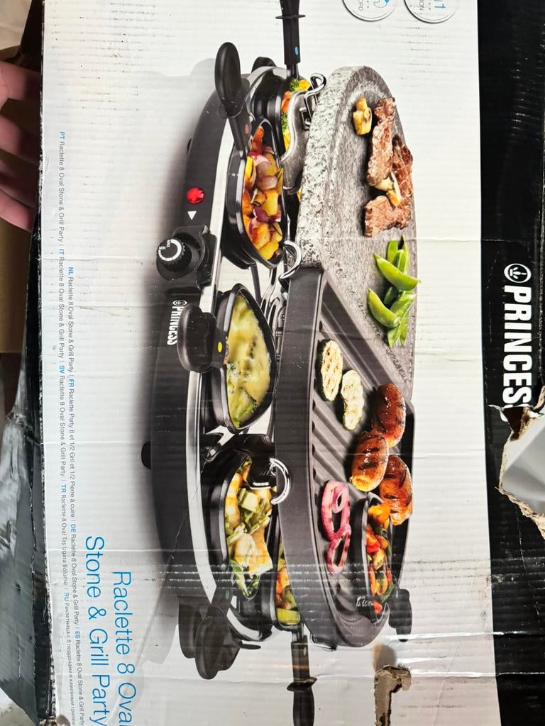 Gourmetstellen, Witgoed en Apparatuur, Gourmetstellen, Ophalen, Zo goed als nieuw