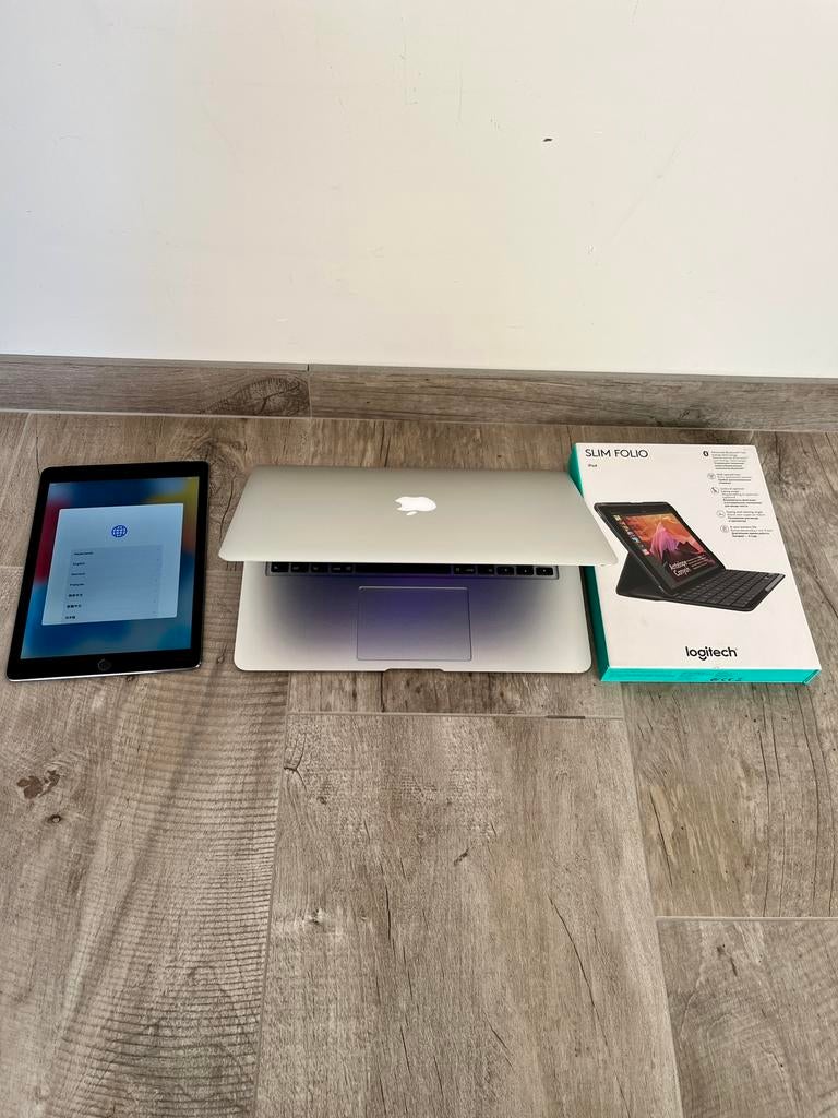 MacBook Air 13 inch + iPad + keyboard case, Ophalen, 2 tot 3 Ghz, 13 inch, Zo goed als nieuw