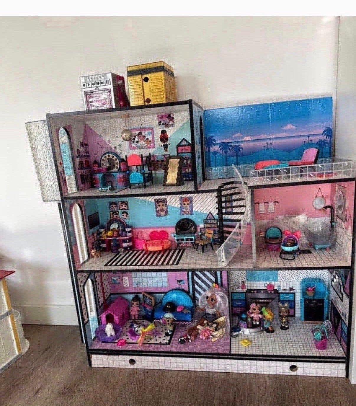 L.o.l huis, Dieren en Toebehoren, Kooi, Zo goed als nieuw, 75 tot 110 cm, Ophalen