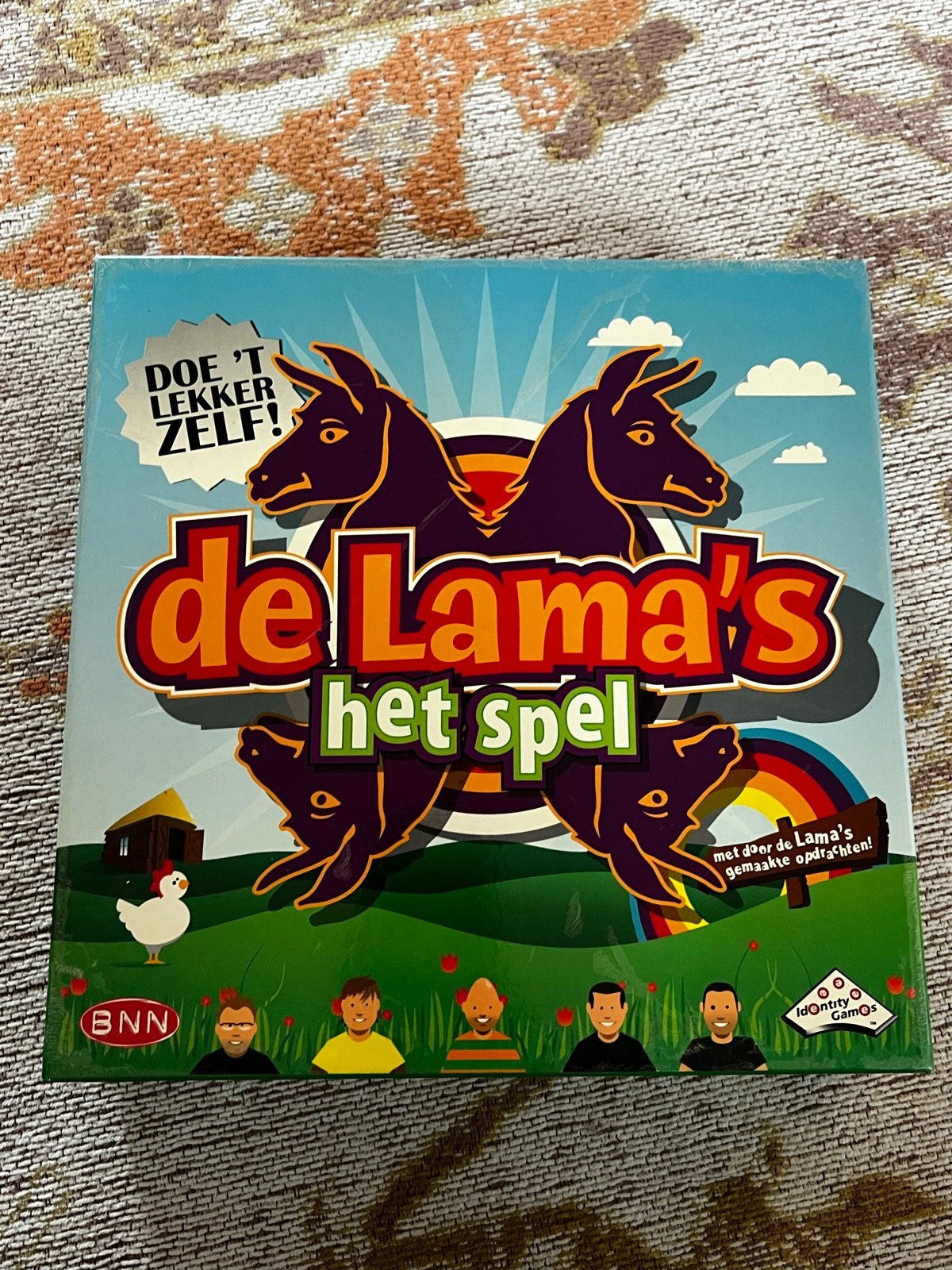 Bordspel De Lama's Het Spel, Drie of vier spelers, Ophalen of Verzenden, Gebruikt