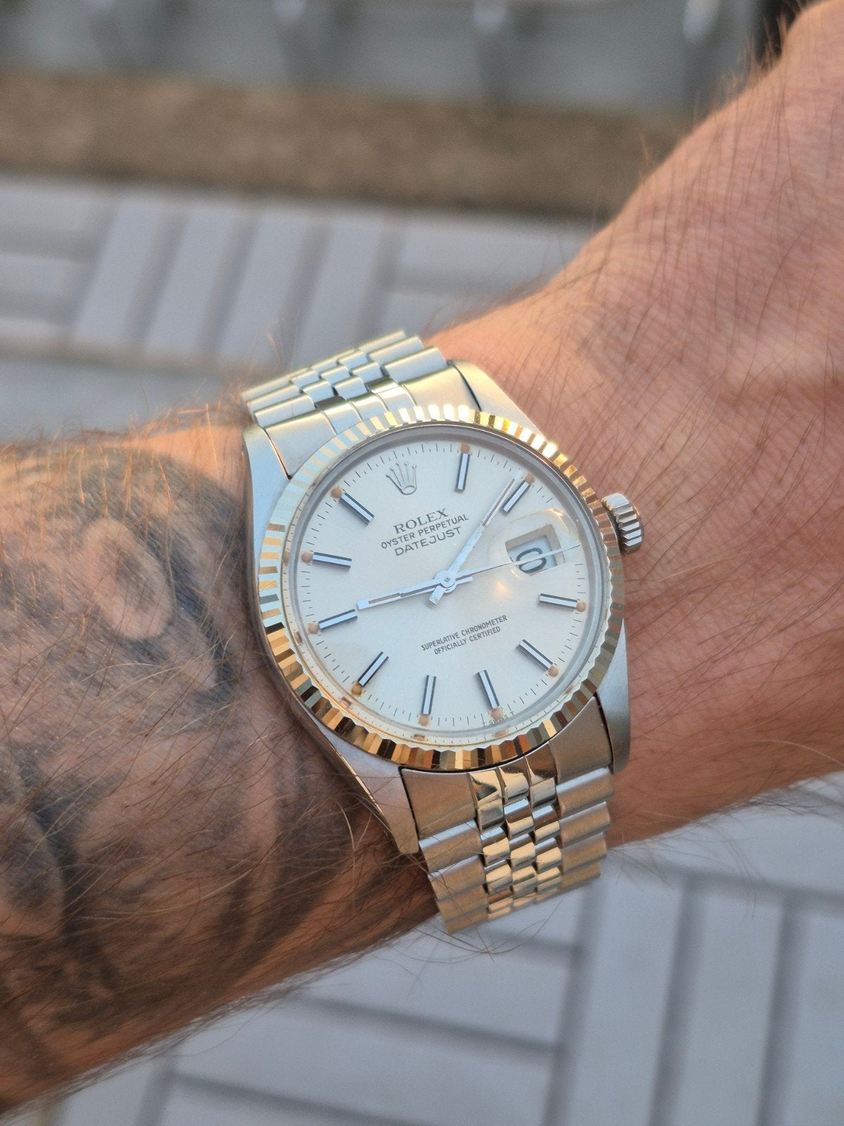 Rolex Datejust 16014, Ophalen of Verzenden, Staal, Rolex