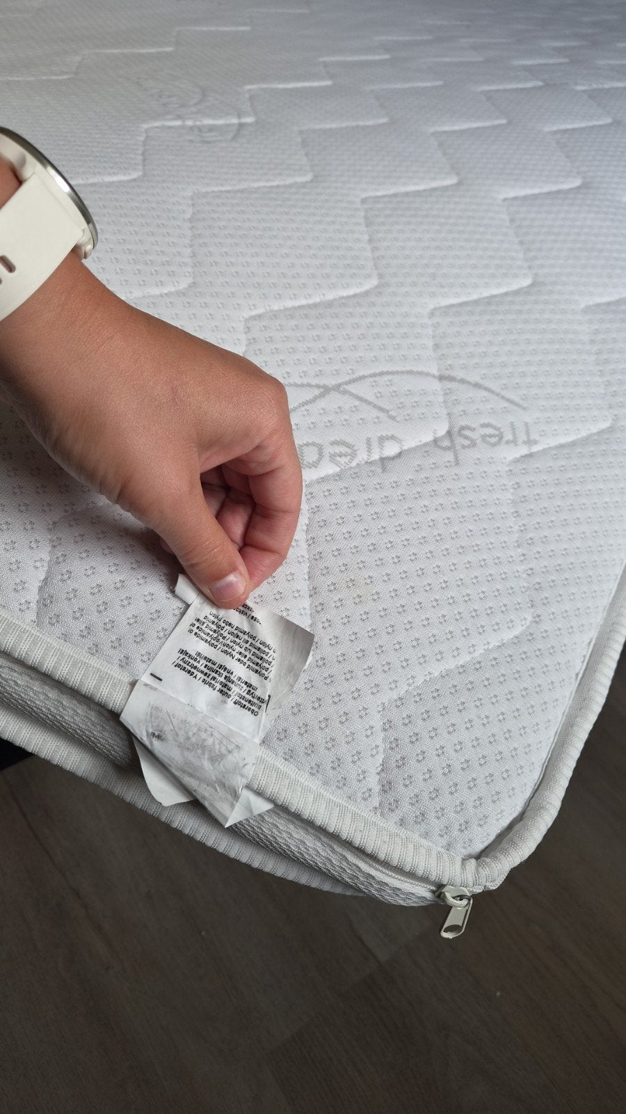 Foto 3 van Tweepersoons boxspring 180x200 met matras en topper